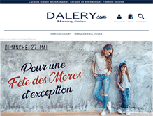 Tablet Screenshot of dalery.com